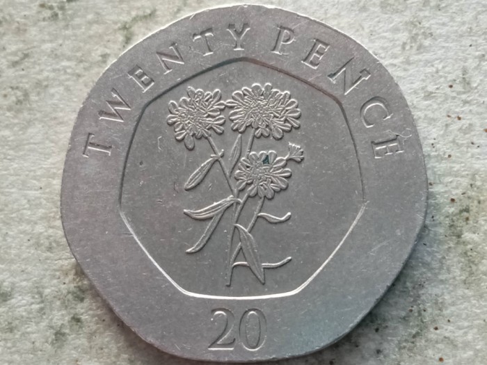 GIBRALTAR-20 PENCE 2015