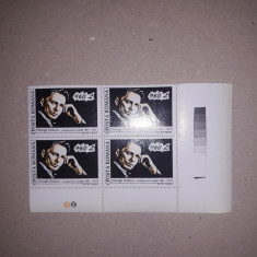 TIMBRE ROMANIA MNH-1995/LP1376-40 ANI DE LA MOARTEA G.ENESCU