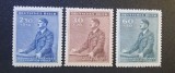 Protectoratul Boemiei și Moraviei (1942) - Set Complet "Efigie pe Tribună" (2.50+1.50K, 30+20K, 60+40K) (MINT / Neștampilat) CLK1