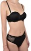 Chilot Dama Clasic Talie Inalta Luan, Microfibra Dantela, Negru, L, Elegant Confortabil, Lenjerie Intima de Calitate