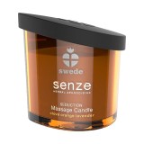 Lum&acirc;nare pentru masaj SWEDE Senze Seduction, cu aromă de cuișoare, portocală și lavandă, 50 ml (portocaliu)