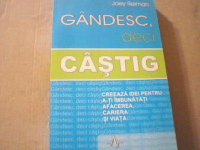 Joey Reiman - GANDESC, DECI CASTIG { 2011 } foto