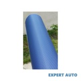 Folie carbon 3d albastra latime 1.27mx1m Alta marca Alt model #7