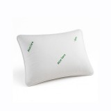 Perna matlasata aloe vera AloeDream Coneltex, dimensiuni 50 x 70 cm, dreptunghiulara, culoare alba, umplutura fibra siliconizata, antialergica