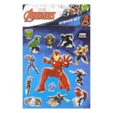 Set Autocolante Multicolor cu Modele Avengers - 200 buc, CMCLASS