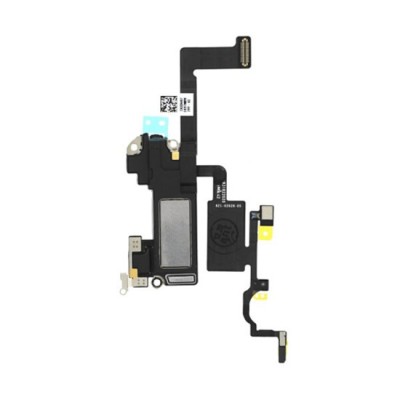 Difuzor Ureche Compatibil cu iPhone 12, cu Senzor Lumina Proximitate si Banda - OEM (14834) - Black foto