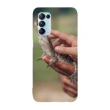 Husa compatibila cu Oppo Find X5 Lite model Baby Crocodile, Silicon, TPU, Viceversa, Transparent, Carcasa