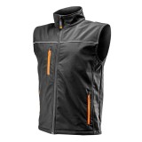 Vesta de lucru softshell impermeabila si respirabila, marimea XXXL