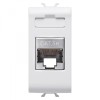 Priza FTP CAT 5E 1M Gewiss Chorus alb satinat MAT GW15422