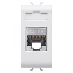 Priza FTP CAT 5E 1M Gewiss Chorus alb GW10422