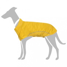 vidaXL Pelernă de ploaie pentru c&acirc;ini cu benzi reflectorizante 4XL