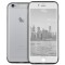 Husa Full TPU 360&deg; (fata + spate) pentru iPhone 6 / 6S, Gri transparent