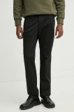 G-Star pantaloni bărbați, culoarea negru, drept, D25547-5126
