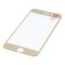 Folie Protectie Ecran Samsung A310 Galaxy A3 2016 Tempered Glass 3D Gold