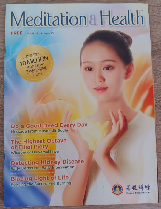 myh 19 - Revista Meditation&amp;Health nr 25 - in limba engleza - piesa de colectie