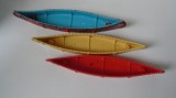 Bnk jc Timpo Toys - lot 3 canoe