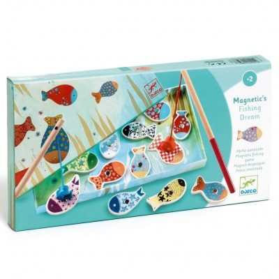 Joc magnetic de pescuit Fishing dream, Djeco foto