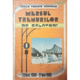 CFR &ndash; Mersul trenurilor de călători 1988&ndash;1989