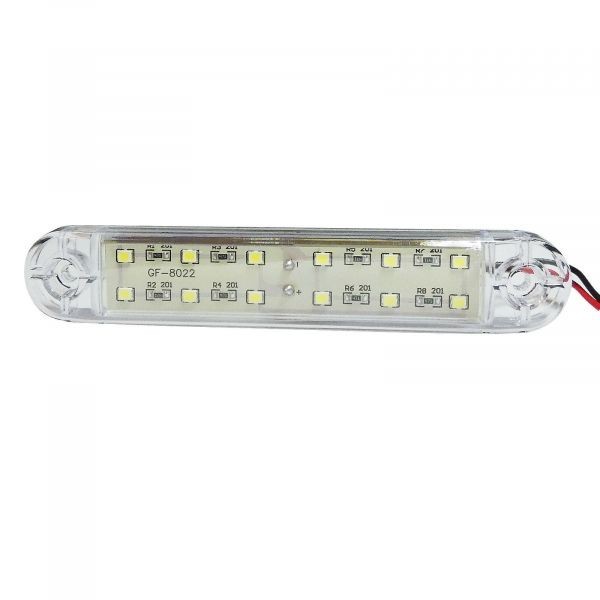 12 LED Lampi Gabarit Spate pentru Camion Remorca Alb 12v