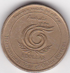 Australia 1 $ 1999, comemorativa foto