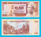Guineea Bissau (p#13) 1.000 Pesos 1993 UNC &#039;Apoteose ao triunfo&#039; serie: DD789665
