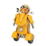 Model robot metal galben BL-354