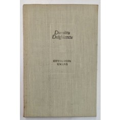 ONTOLOGIA UMANA-DUMITRU DRAGHICESCU 1987