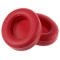 Set 2 bureti TXE pentru casti Beats Studio3 / 3.0 / 2.0 Wireless/Wired, Over-Ear, Rosu, Piele ecologica, Spuma cu memorie