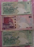 Bancnote 5 Riyals si 50 Riyals - QATAR