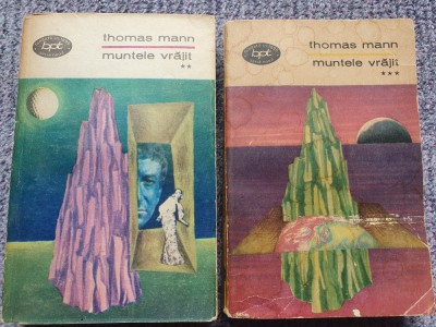 Muntele vrajit, Thomas Mann - 1969, volumele 2 si 3, BPT 534-535 foto