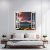 Folie imprimata color pentru decor perete locuinta, dimensiune 125 x 110cm, model: VIEW TO HAVEN 10, AVEX