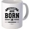 Cana alba personalizata &quot; Legends are born in December&quot;, INOVATIX&reg;. 330ml