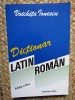 Dictionar Latin-Roman Voichița Ionescu, Editura Lider, 223 pagini
