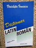 Dictionar Latin-Roman Voichița Ionescu, Editura Lider, 223 pagini