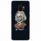 Husa silicon pentru Samsung S9 Plus, Albert Einstein Caricature