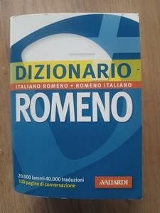 Dizionario romeno Italiano-romeno, romeno-italiano foto