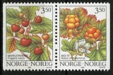 Norvegia 1996 - Fructe, serie neuzata