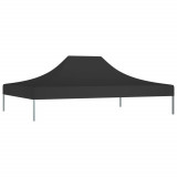 Acoperis pentru cort de petrecere, negru, 4 x 3 m, 270 g m &sup2;