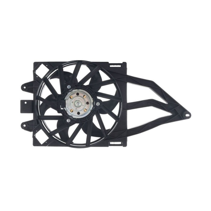 GMV radiator electroventilator Fiat Panda, 2003-2012 (Si Panda Bi-Power/ Natural Power), Motorizare 1, 1 40kw; 1, 2 44/51kw; 1, 3 Jtd 51kw; 1, 3 Mult