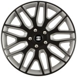 Set 4 Capace Roti 17 inchi (R17) Dakar Negru-Gri, Compatibile Cu Seat