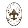 Decoratiune crin din fier forjat antik brown TZ-27, Ornamentale
