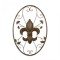 Decoratiune crin din fier forjat antik brown TZ-27