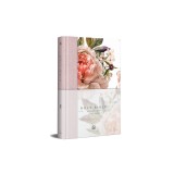 KJV Holy Bible, Large Print Medium Format, Pink Cloth Hardcover W/Ribbon Marker, Red Letter