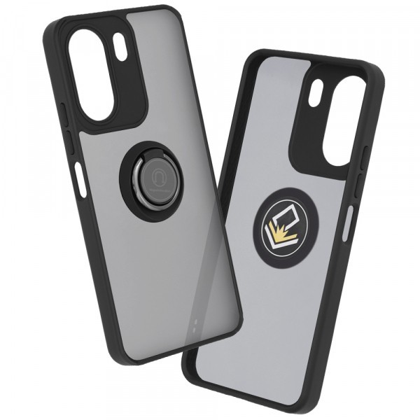 Husa pentru Xiaomi Poco C65 / Redmi 13C, Techsuit, Glinth, Neagra