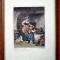 T.082 TABLOU LITOGRAFIE KOCHENDERRICHT COPIE RUDOLF EPP SEMNAT INDESCIFRABIL