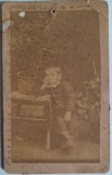 Cumpara ieftin foto CDV atelier B. Engels, Bucuresti, sec XIX Neculai Ionescu