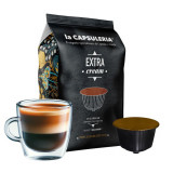 Cafea Extra Cream, 100 capsule compatibile Dolce Gusto, La Capsuleria