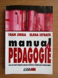 RARA, Manual de Pedagogie, Ioan Jinga, Elena Istrate, 2001, Invatatori, teoria educatiei, 464 pagini, Ghid complet pentru practica pedagogica