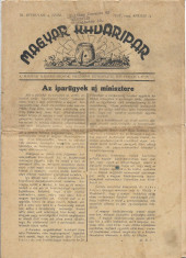 Magyar kadaripar aprilie 1944 nr 4 ziar vechi maghiar al doilea razboi mondial foto