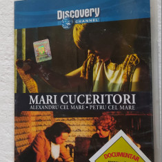 MARI CUCERITORI ALEXANDRU CEL MARE PETRU CEL MARE , DVD DESCOPERA